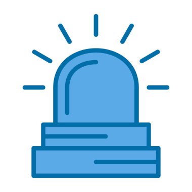 Beyaz arka plan üzerinde izole alarm simgesini 