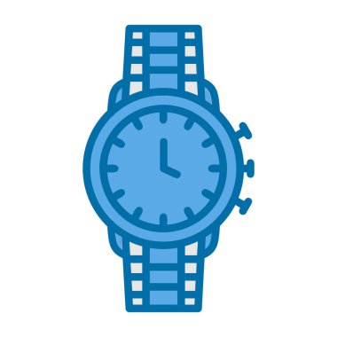 Kol saati vektör simgesi modern resimleme