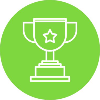 kupa vektör illüstrasyonu, simge ögesi arkaplanı                       