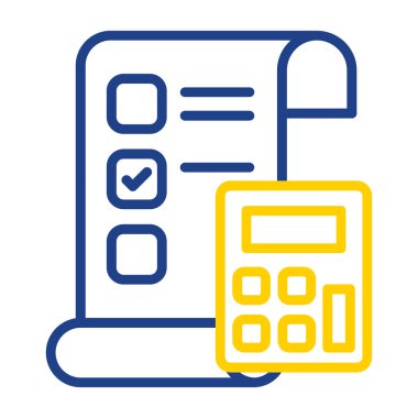 finanse web simgesi vektör illüstrasyonu