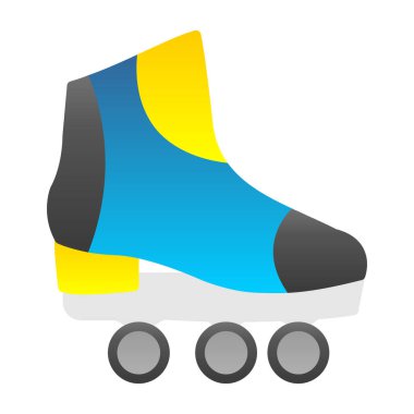 paten ayakkabı vektör simgesi