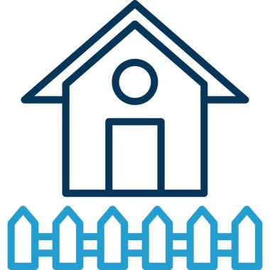 ev simgesi vektör illüstrasyonu