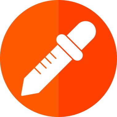 Bıçak. Web simgesi basit illüstrasyon