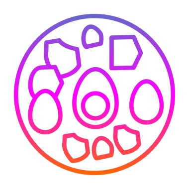 dondurma ikonu vektör illüstrasyonu