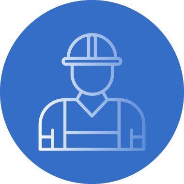 Miğfer vektör illüstrasyonlu mimar. 