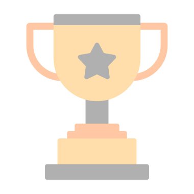 kupa vektör illüstrasyonu, simge ögesi arkaplanı                       