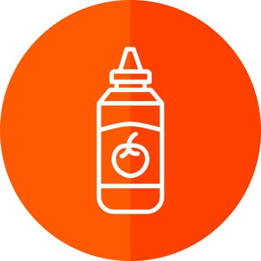 Gıda simgesinin vektör illüstrasyonu