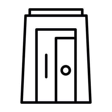 Asansör simgesi, taslak biçimi