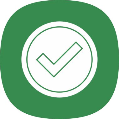 İşaretleme simgesinin vektör illüstrasyonu 