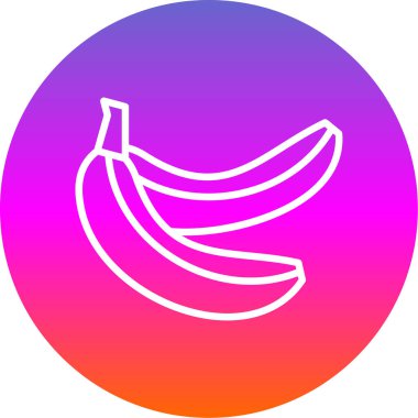 muz ikonu. vektör çizimi tasarımı 