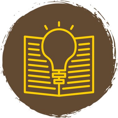 Fikir simgesi vektör illüstrasyonu