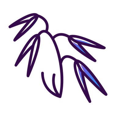 Tüy. Web simgesi basit illüstrasyon