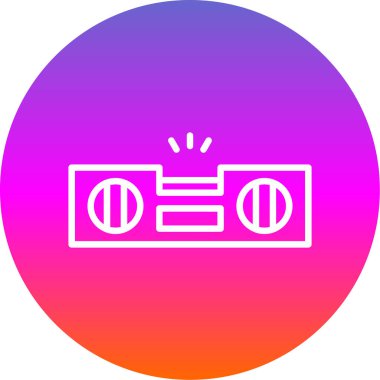 kamera simgesi vektör illüstrasyonu