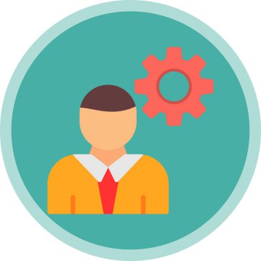 Employee businessman icon vector illustration