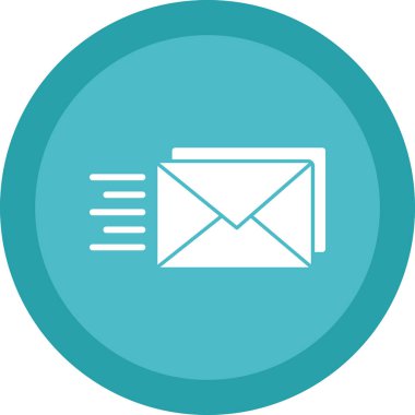 e- posta simgesi, vektör illüstrasyonu basit tasarım