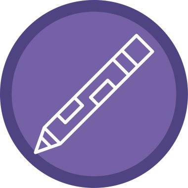 kalem simgesinin vektör illüstrasyonu