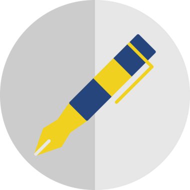 Mürekkep. Web simgesi basit illüstrasyon