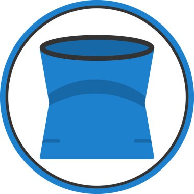 Fıçı. Web simgesi basit illüstrasyon