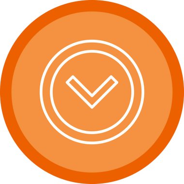 işaret simgesini işaretle, vektör illüstrasyonu 