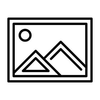 harita simgesi vektör illüstrasyonu