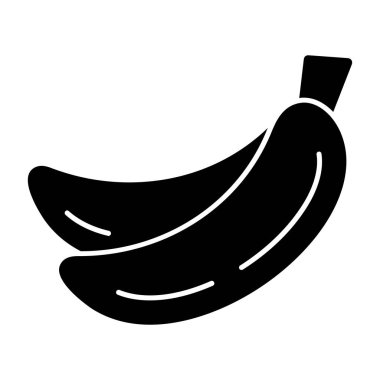 muz ikonu. vektör çizimi tasarımı 