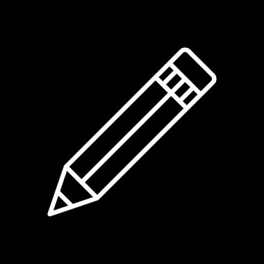 kalem simgesinin vektör illüstrasyonu