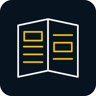 Dosya simgesinin vektör illüstrasyonu