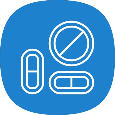 hap ikonu vektör illüstrasyonu