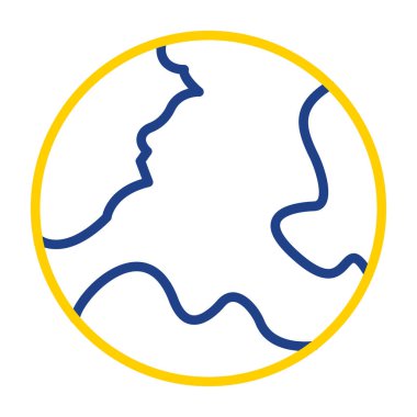 Yeryüzü ikonu vektör illüstrasyonuName                   