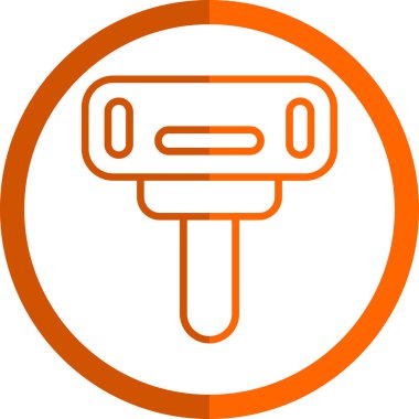 Seo simgesinin vektör illüstrasyonu