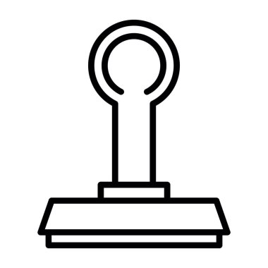 Damga web simge vektör çizim