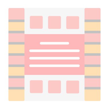 Web simgesi vektör illüstrasyonu