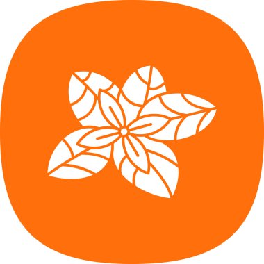 güzel çiçek vektör illüstrasyonu