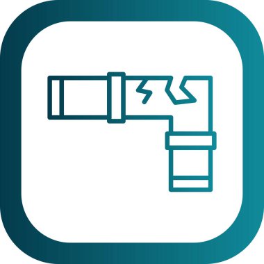 Modern simgenin vektör illüstrasyonu