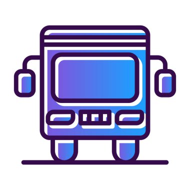 Bilgisayar simgesi vektörü. İnce çizgi işareti. izole edilmiş sınır sembolü çizimi