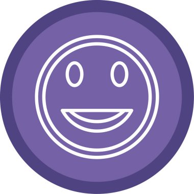 Moda tarzı ve vektör illüstrasyonunda emoji simgesi