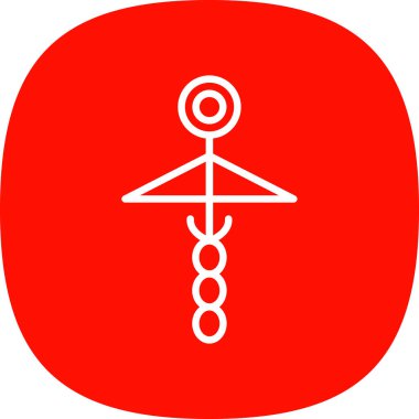 Noel balosu ikonu. vektör tasarımı