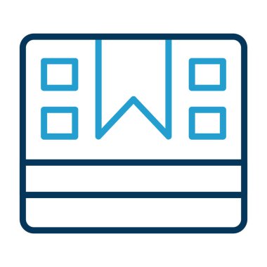 Paket kutusu simgesi, vektör illüstrasyonu 