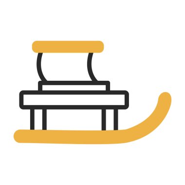 piyano satırı ve renk biçimi simgesi