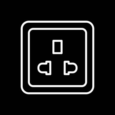 Modern b 'nin vektör illüstrasyonu eksik simgesi