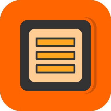 restoran menü simgesi, vektör illüstrasyonu basit tasarım