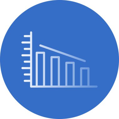 Grafik. Web simgesi basit illüstrasyon 