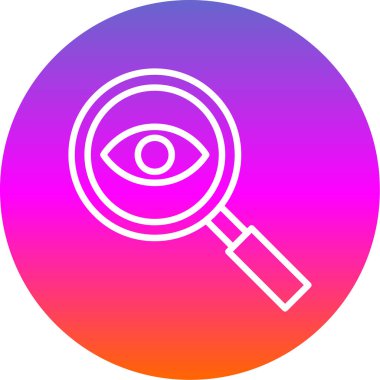 seo modern simgesinin vektör illüstrasyonu