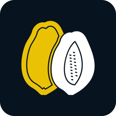 Gıda simgesinin vektör illüstrasyonu