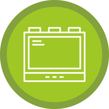 Web simgesini düz biçimde izle 