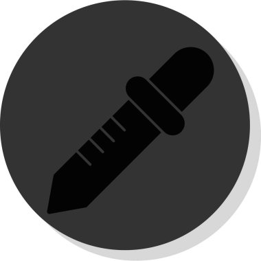 Renk seçici ikon vektör illüstrasyonu