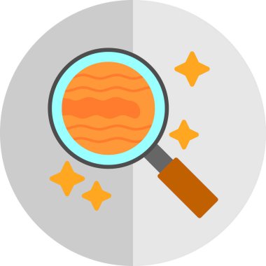 düz arama simgesi vektör gösterimi