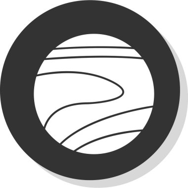 Modern simgenin vektör illüstrasyonu