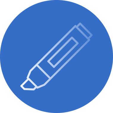 Vurgulama simgesi vektör illüstrasyonu