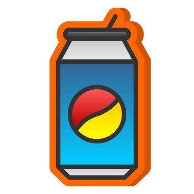 içecek vektörü düz renk simgesi